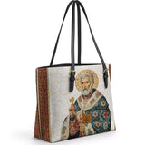 Katholische Ledertasche „St. Peter Verehrung“