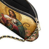 Catholight Lamb of Grace Leather Crossbody Bag