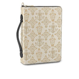 Katholische Bibelhülle mit Ave-Maria-Muster