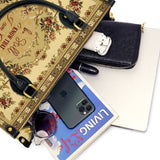 Katholische Psalm-des-Friedens-Ledertasche