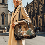 Catholight  Guardian of Faith and Purity Leather Bag