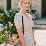 Katholische Ledertasche „Heilige Taube Strahlkraft“