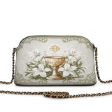 Katholische Leder-Umhängetasche „Die Heilige Eucharistie“