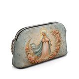 Catholight The Crescent of Serenity Leder-Umhängetasche