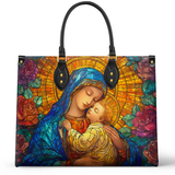 Catholight Radiant Madonna Ledertasche