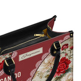 Personalisierte Ledertasche „Catholic Blooming With Faith“