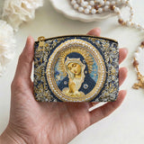 Catholight Ave Maria – The Blessed Grace Leather Rosary Pouch