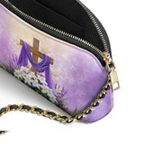 Catholight Faithful Bloom Leather Crossbody Bag