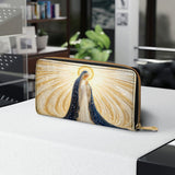Catholight  Our Lady’s Eternal Glow Leather Wallet Purse
