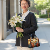 Katholische Krönungs-Marien-Damen-Ledertasche