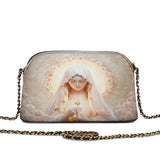 Catholight Eucharistic Grace Leather Crossbody Bag