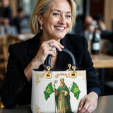 Katholische Ledertasche „St. Patrick’s Devotion“ für Damen