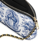 Catholight Sacred Serenity Virgin Mary Leder-Umhängetasche