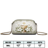 Katholische Leder-Umhängetasche „Die Heilige Eucharistie“