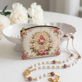 Catholight Marian Dove Leather Rosary Pouch