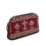 Katholische liturgische Eleganz Leder-Umhängetasche