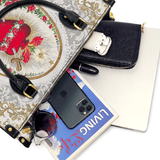 Catholight Ledertasche „Unbeflecktes Herz Mariens“