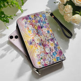 Catholight  Floral Resurrection Leather Wallet Purse