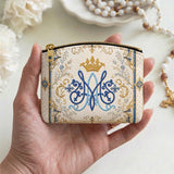Catholight Marian Majesty Leather Rosary Pouch