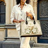 Katholische Ledertasche „Die Heilige Eucharistie“