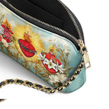 Catholight Trinity of Love Leder-Umhängetasche