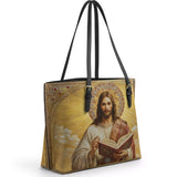 Catholight Jesus der Erlöser Ewiges Licht Ledertasche