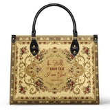 Katholische Psalm-des-Friedens-Ledertasche