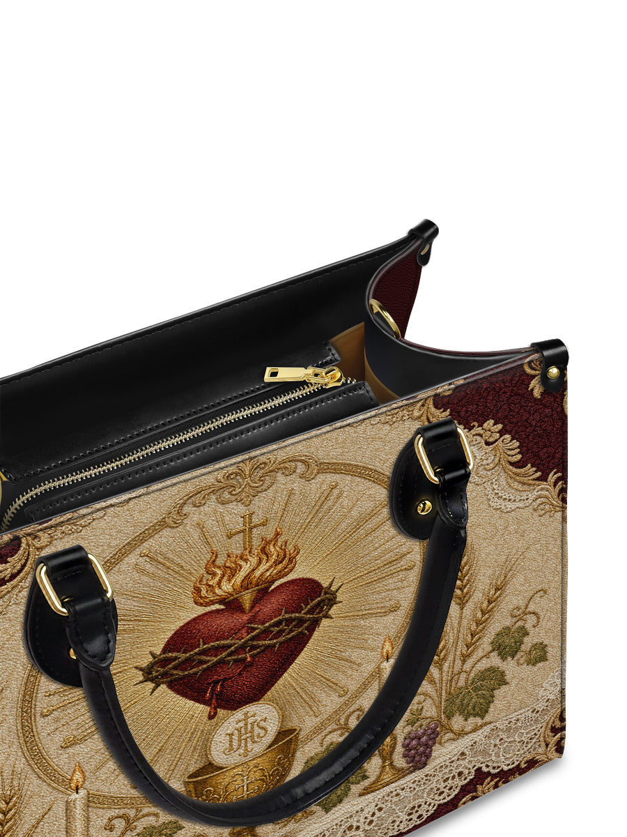 03 Side View - catholight-sacred-heart-eucharistic-embroidery - Side View