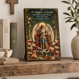 Catholight Archangel's Triumph Devotional Wooden Art Quote