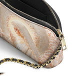 Catholight Rose Halo Devotion Leder-Umhängetasche