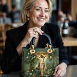 Catholight „Das Kreuz der Erlösung“ Damen-Ledertasche