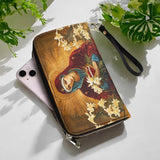 Catholight The Lily Of Purity Ledergeldbörse