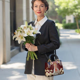 Katholische Ledertasche „Unsere Liebe Frau von Amerika“