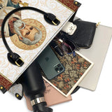 Katholische Ledertasche „St. Peter Verehrung“