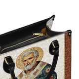 Katholische Ledertasche „St. Peter Verehrung“