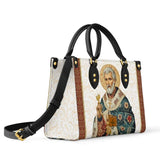 Katholische Ledertasche „St. Peter Verehrung“