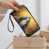 Catholight Immaculate Light - Leather Wallet Purse