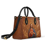Catholight Sacred Heart of Christ Leather Bag