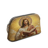 Catholight Jesus the Savior Eternal Light Leather Crossbody Bag