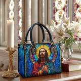 Catholight Glorious Christ Leather Bag