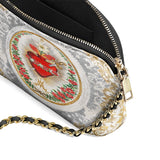 Catholight Immaculate Heart of Mary Elegance Leather Crossbody Bag