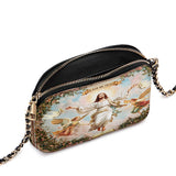 Catholight In God We Trust Leder-Umhängetasche