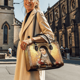 Catholight Ledertasche „Die kleine Blume der Gnade“