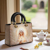 Katholische Eucharistische Gnaden-Damen-Ledertasche