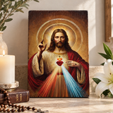 Catholight A Testament of Grace and Compassion Wooden Art