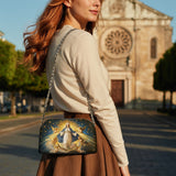 Catholight „Königin des Himmels“ Leder-Umhängetasche