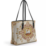 Catholight Agnus Dei Leather Tote Bag