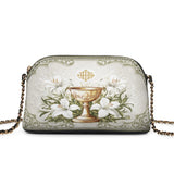 Katholische Leder-Umhängetasche „Die Heilige Eucharistie“