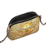 Catholight Wings of Serenity Leder-Umhängetasche