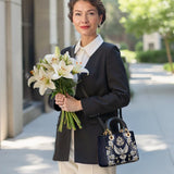 Catholight Andachts-Ledertasche „Der Heilige Geist und die Lilie“